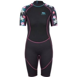 Trespass sonar - female 3mm short wetsuit DARK GREY M