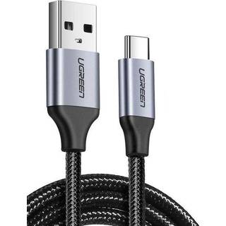 Ugreen USB-A til USB-C kabel 3A QC, 1m - Grå