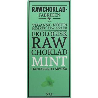 WermlandsChoklad Rawchokolade ØKO, 50 g, Mint