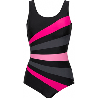 Abecita Women's Action Swimsuit Black/Pink, 44DE