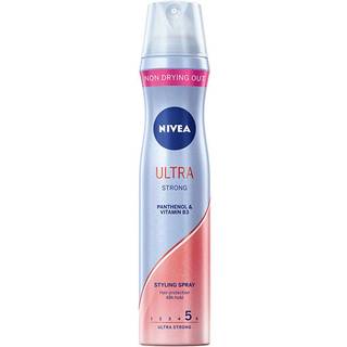 NIVEA Ultra Strong Ekstrastærk fikserende hårspray Silikonefri 250 ml - 250 ml