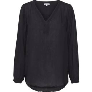 Kaffe Amber Bluse - Sort - Str 34 - Damer