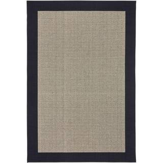 Casablanca tæppe prikket (19245-032 - Sort, B133 x L195 cm)