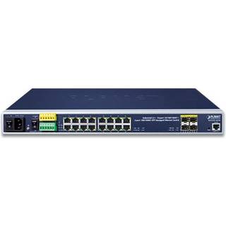 PLANET IP30 19"" Rack Mountable Ind