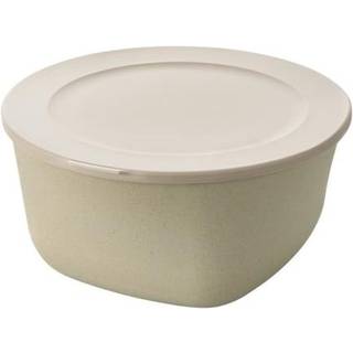 Koziol Connect skål med låg 2 L Nature ash grey
