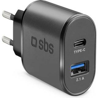 SBS oplader 10W - sort (På lager i varehus)