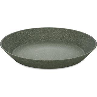 Koziol Connect dyb tallerken Ø24 cm 4-pak Nature ash grey