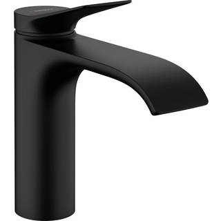 Hansgrohe Vivenis håndvaskarmatur 110, med bundventil, mat sort
