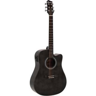 Dimavery STW-90 Western Guitar, crystal blue TILBUD NU