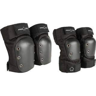 Pro-Tec Street Skate Pads 2-Pak (Black Open)