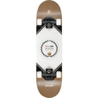 Playlife Heavy Metal Bronze Skateboard