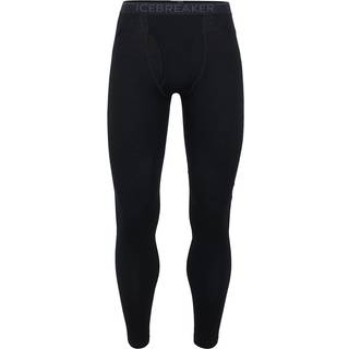 Icebreaker 260 Tech Leggings with Fly Lange underbukser Herrer størrelse XXL farve sort