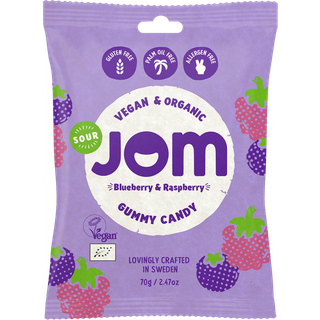 Jom Sour Blueberry & Raspberry 70g