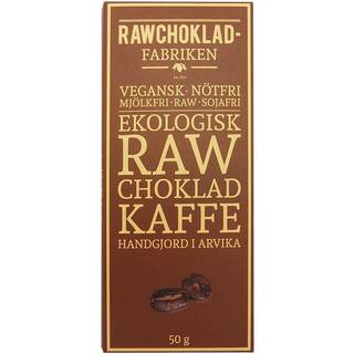 WermlandsChoklad Rawchokolade ØKO, 50 g, Kaffe