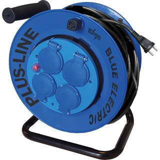 Blue Electric Kabeltromle +PlusLine - 10 M - 1940893