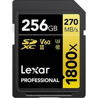 Lexar SD PRO Gold Series UHS-II 1800x 256GB V60 256 GB