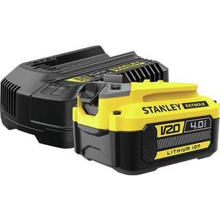 Batteri Stanley V20; 18 V; 4,0 Ah + lader