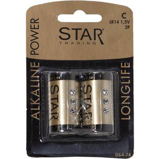 Star Trading - Batteri C 1.5V Power Alkaline
