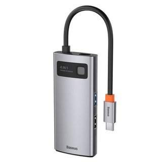 Baseus Metal Gleam 4-i-1 USB-C Hub