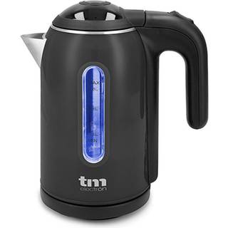 Elektrisk kedel med LED-lys TM Electron Rustfrit stål Flødefarvet