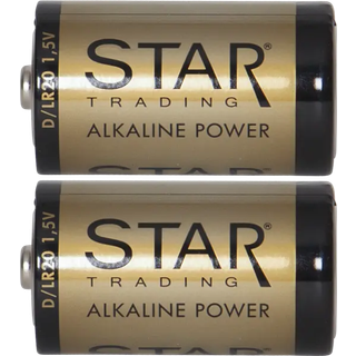 Star Trading - Batteri D 1.5V Power Alkaline