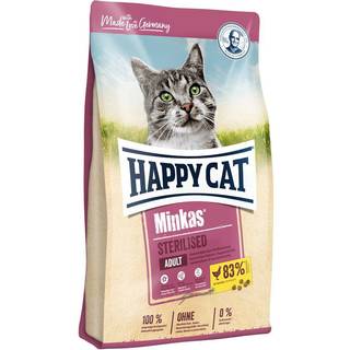 Happy Cat Minkas Sterilised med Fjerkræ, 10kg