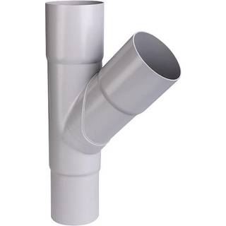 Plastmo plast 60 gr. grenrør 90 mm i grå
