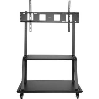 LogiLink TV Gulvstativ med hjul - 60 - 105" - Justerbar - Sort