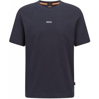 Relaxed fit T-shirt i bomuld med stræk og logoprint