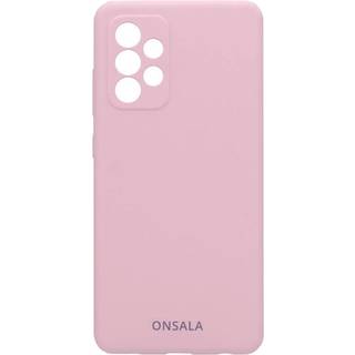 Samsung Galaxy A52/A52s (4G/5G) Onsala Collection Liquid Silikone Bagside Cover - Black