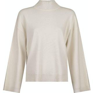 Neo Noir - Ena solid knit blouse - Off white -55