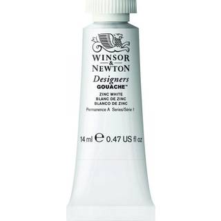 Winsor & Newton Designer's Gouache 14 ml (0,47 oz) Tube Zinc White