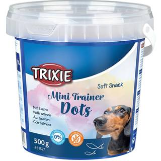 Trixie hundegodbidder i spand, Mini Trainer Dots m. laks
