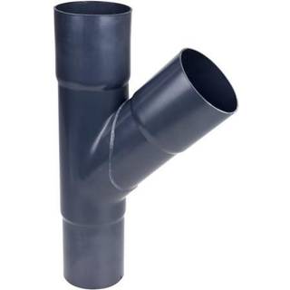 Plastmo grenrør Ø90 75gr grafit 5257250