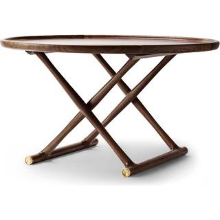 Carl Hansen - ML10097 - Egyptiska Bordet, Vitoljad Ek, Ø 100 cm - Små borde og sideborde - Mogens Lassen - Træ farvet - Træ