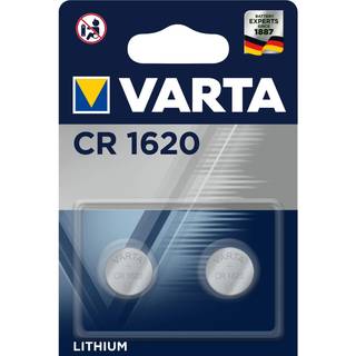 VARTA CR1620 Lithium Coin 2 Pack