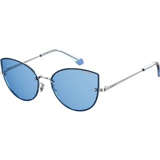 Polaroid PLD 4092/S Polarized KUF/C3 58 Solbriller Mænd Blue - Palladium Azure Silver - 58mm