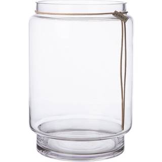 Glasvase 28 cm.