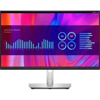 DELL P Series P2423DE 60,5 cm (23.8') 2560 x 1440 pixel Quad HD LCD Sort, Sølv
