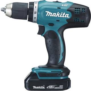 Makita akku boremaskine DDF453 18V 2x1,5Ah m/kuffert, akku og lader