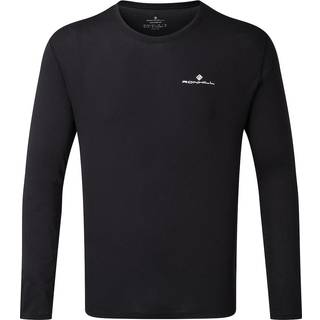 Ronhill Core Running Shirt Men - Black, White, Size S - black