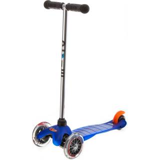 Micro Mini Blue løbehjul med tre hjul - 2-5 år - blå