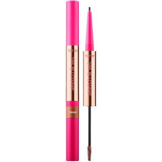 Tarte - Sketch & Set™ - Brow Pencil & Gel - Big Ego Brow Pencil & Tinted Gel Taupe - For Women - Brun