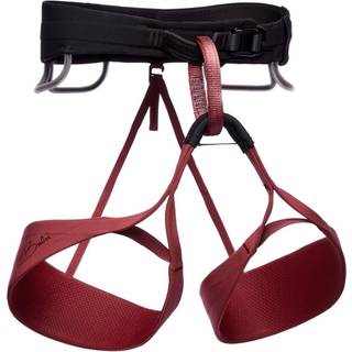 Black Diamond Women's Solution Babsi Edition Klatresele Damer størrelse L farve rød