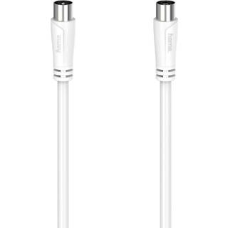 Hama Antennekabel 90dB 5,0m Hvid