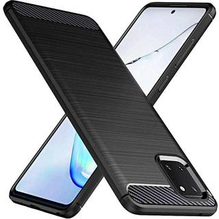 Børstet silikone cover Samsung Galaxy Note 10 Lite (SM-N770F)