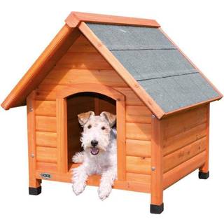 Trixie natura dog kennel saddle roof S-M: 71 × 77 × 76 cm brown