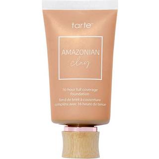 Tarte Amazonian Clay 16-timmars full täckning Foundation-47n Tan-Deep Neutral (Tan to Deep Hud with a Balance of Warm & Cool Undertones)