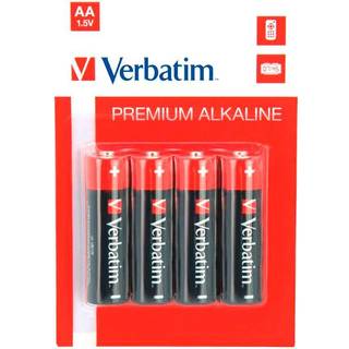 Verbatim 4 stk AA batterier