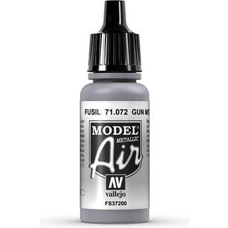Vallejo Model Air 17Ml Gun Metal [Levering: 1-2 dage]